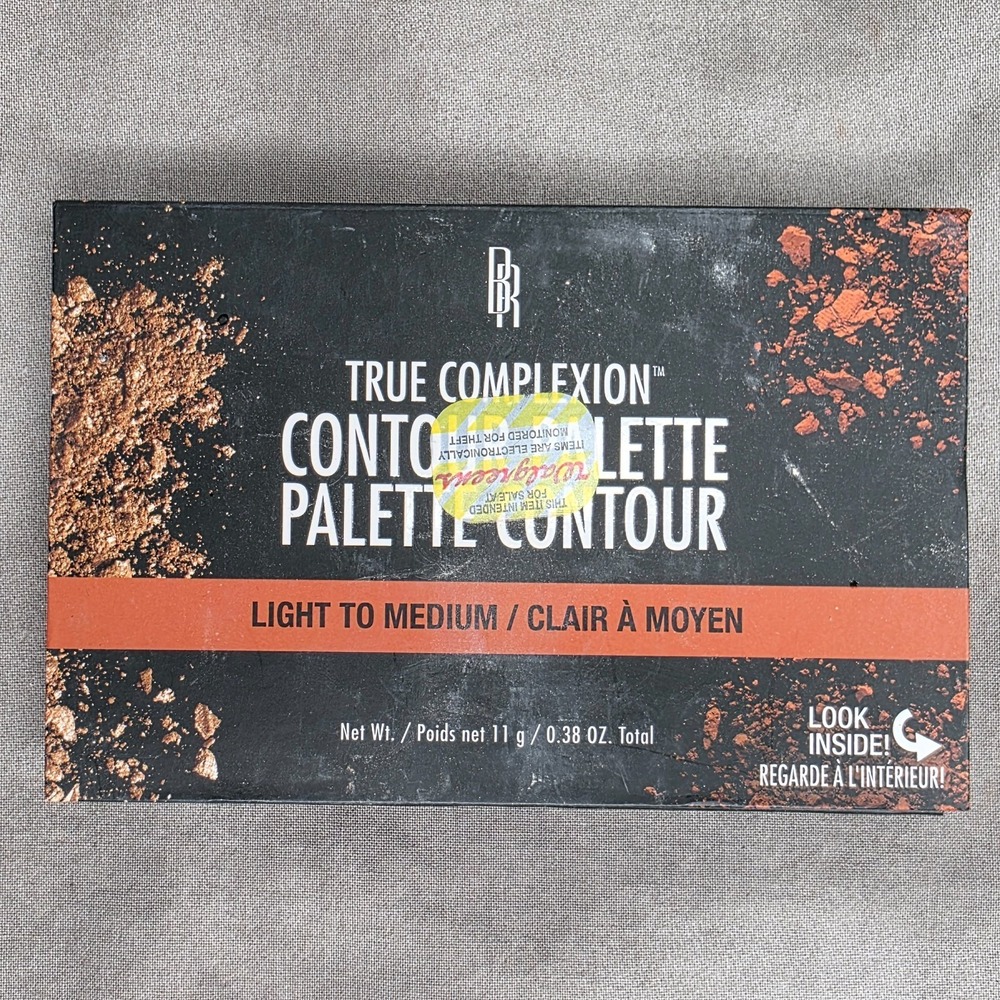 Black Radiance True Complexion Contour Palette, Light to Medium,‎ 0.38 oz